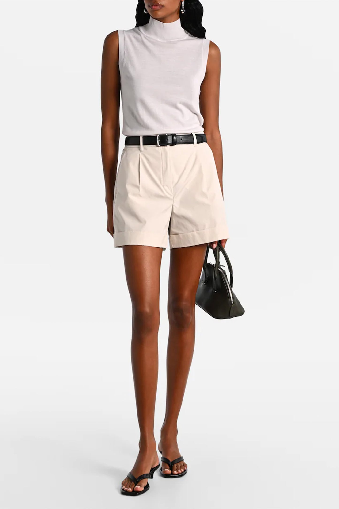 Ubino Cotton Poplin Bermuda Shorts