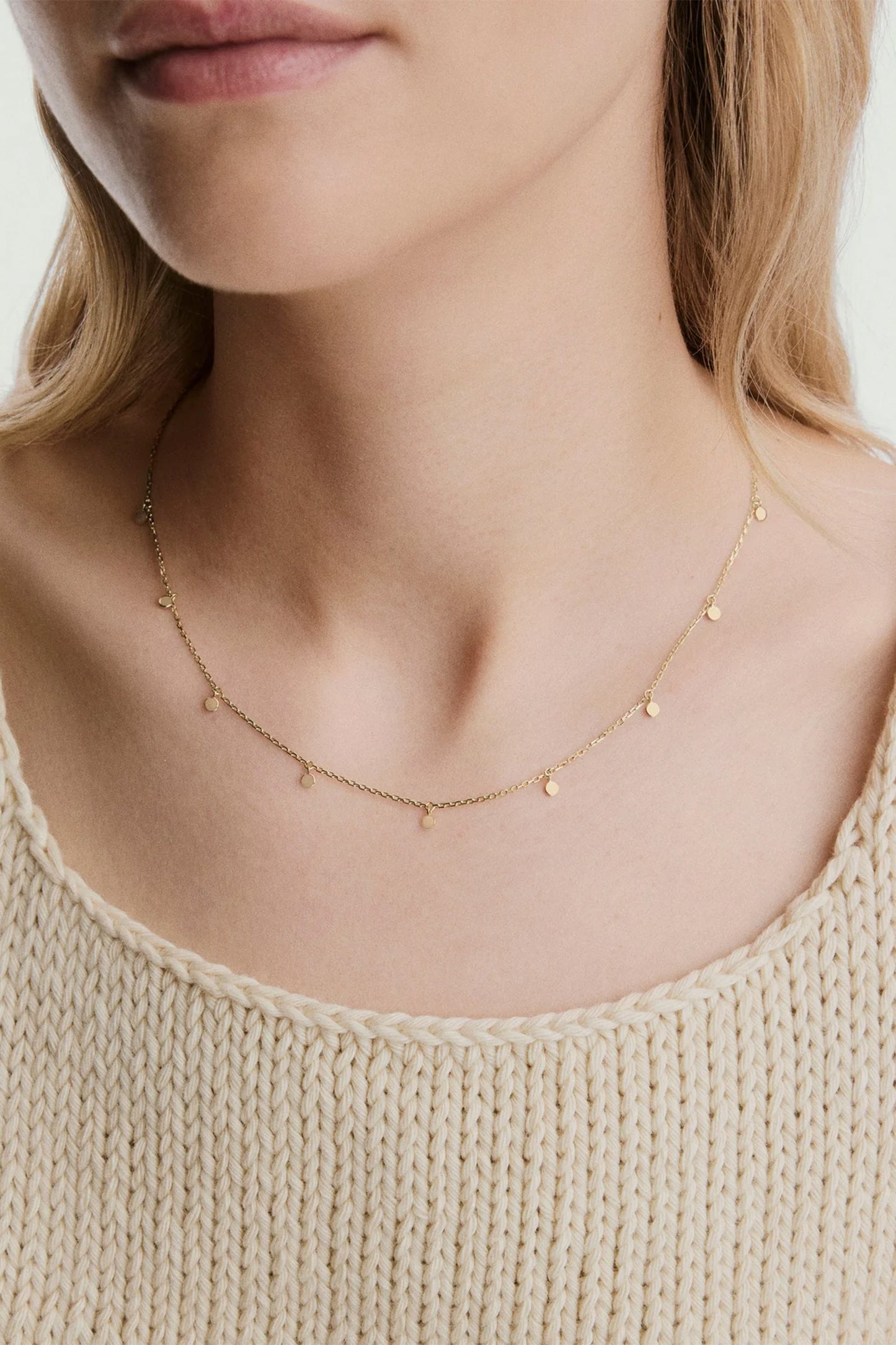 Dot Chain Necklace
