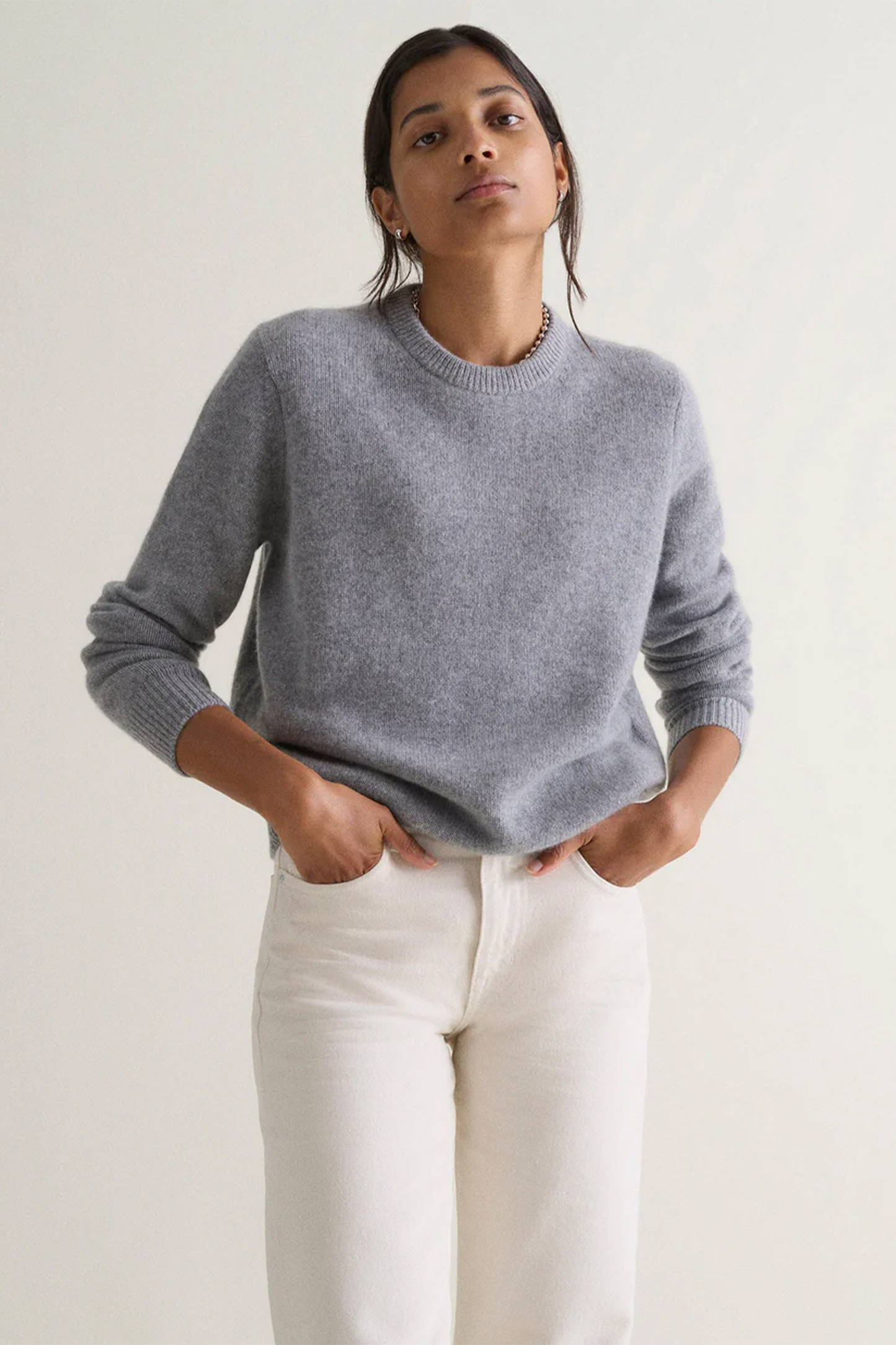 Women's Finest Cashmere Mid-Weight Crew Neck Jumper