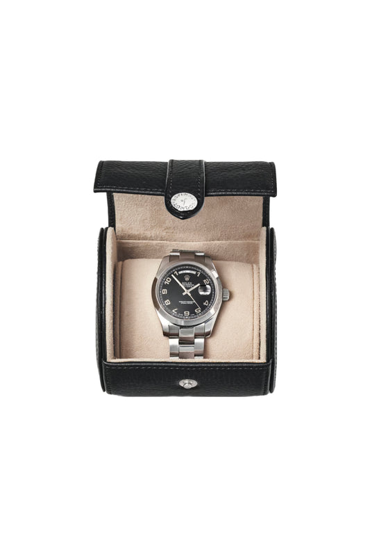 Black Pebble Travel Watch Roll