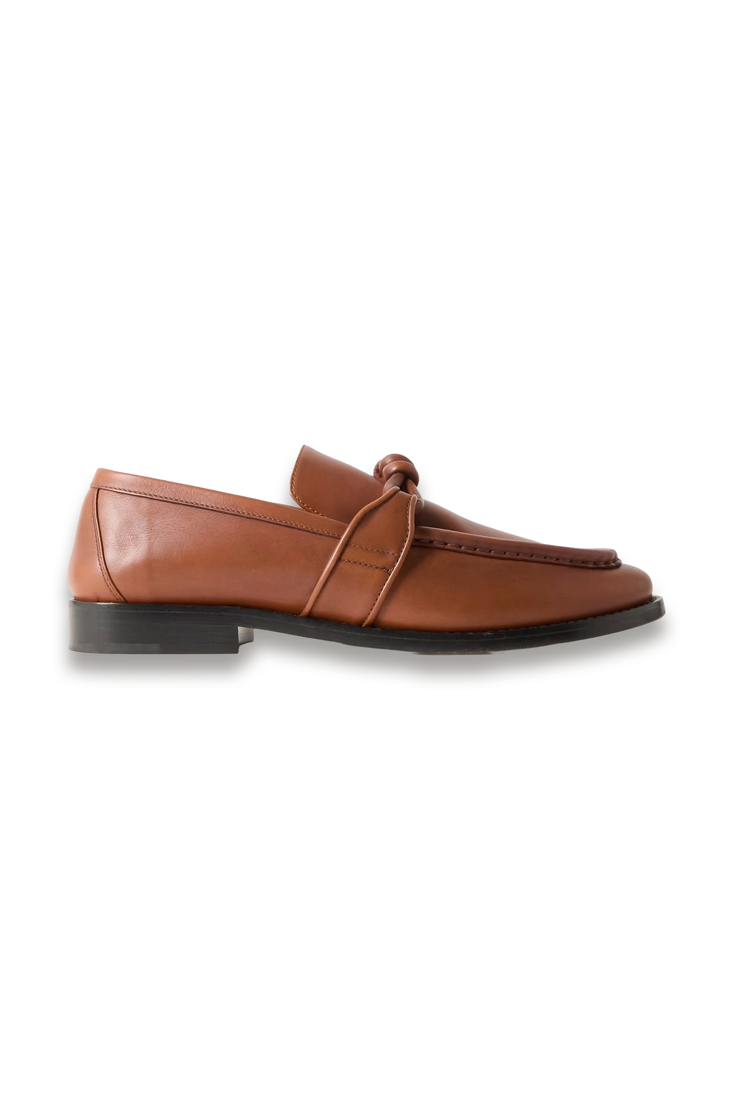 Astaire Knotted Leather Loafers