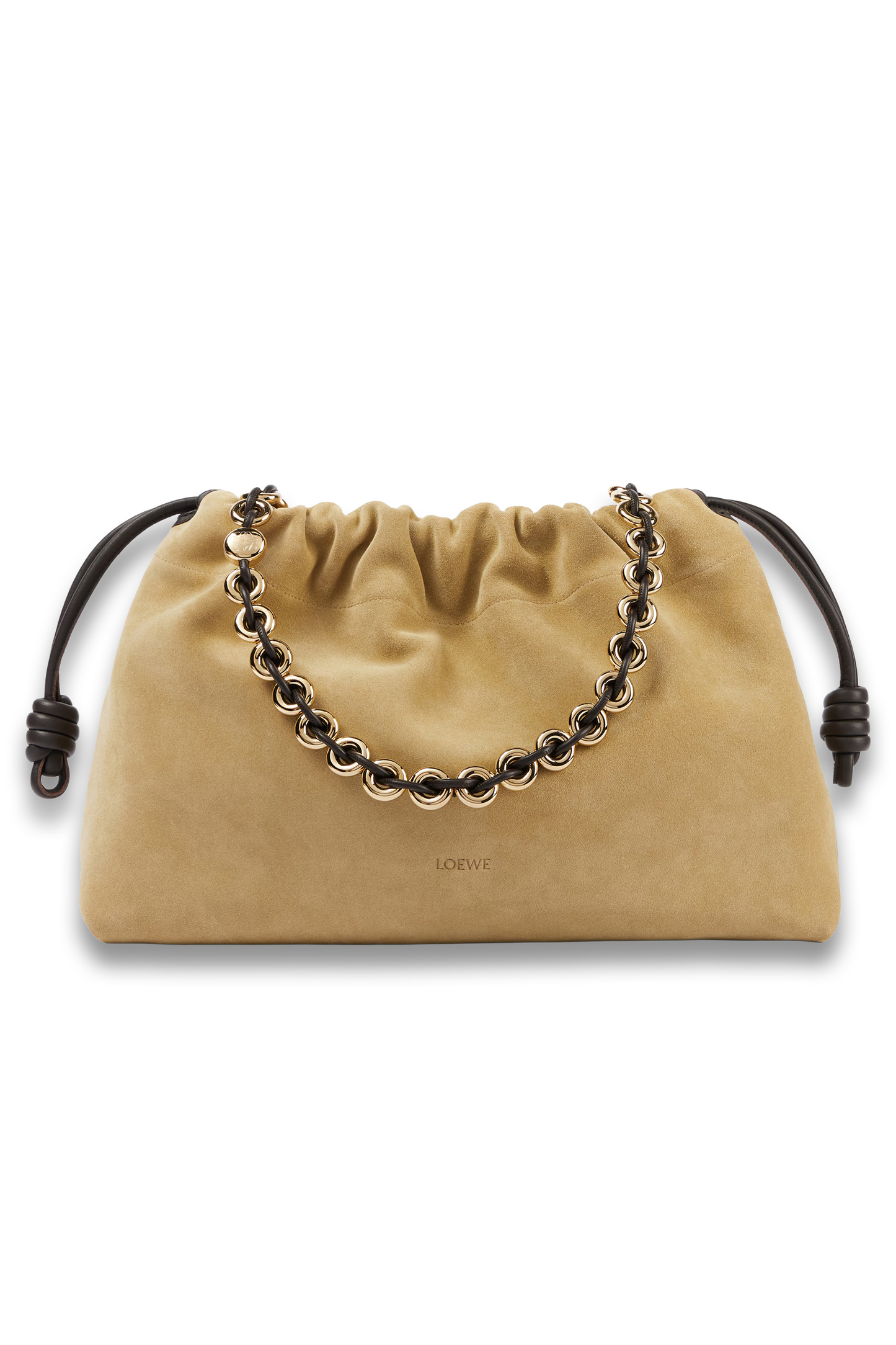 Flamenco Large Suede Clutch