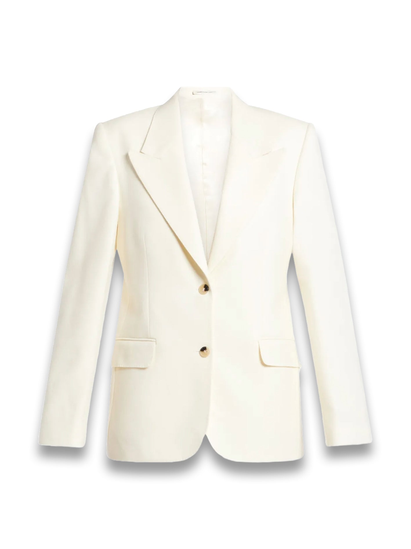 Single-Breasted Wool Blazer