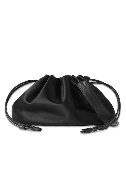 + NET SUSTAIN Mireille Satin Bucket Bag