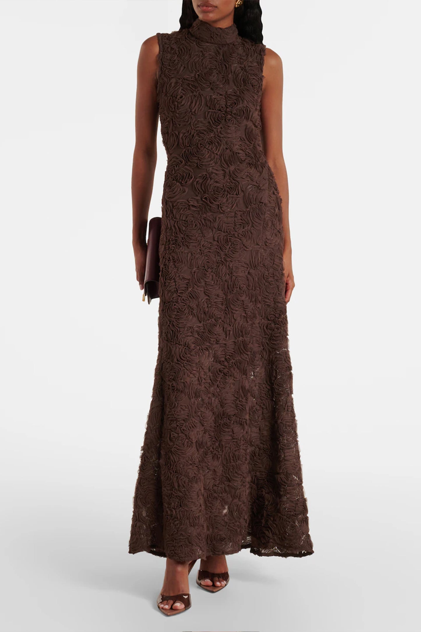 Crêpe Maxi Dress