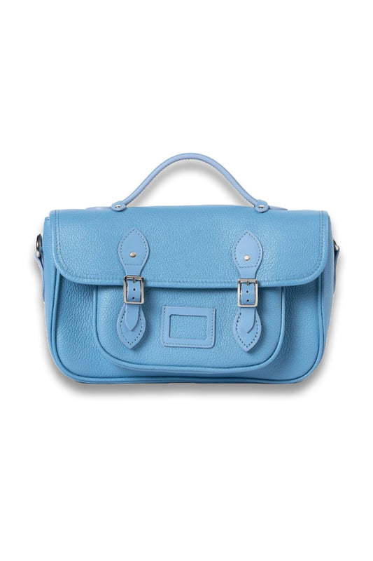 The Soft Satchel in Blue