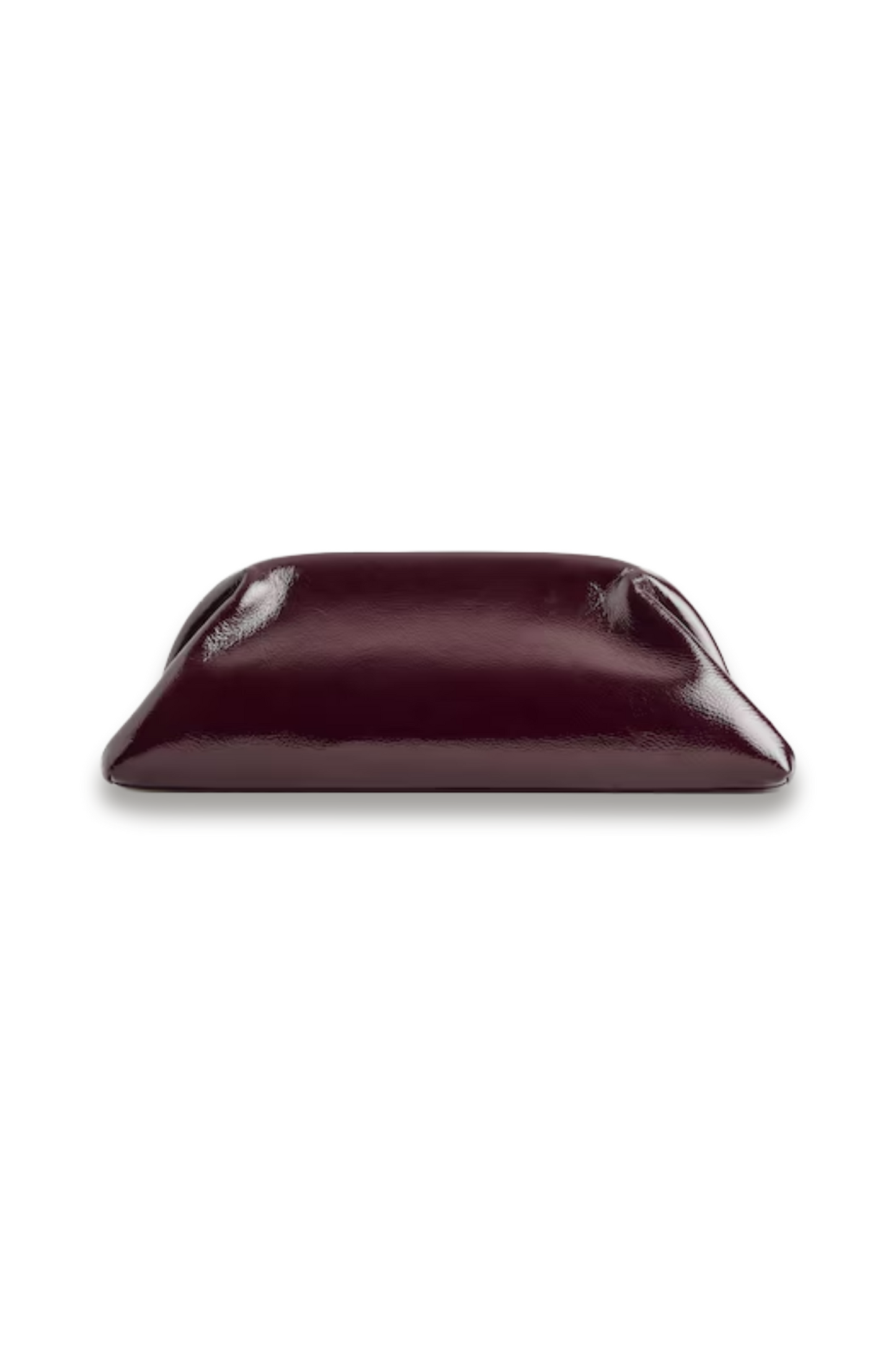 Ingot Clutch Bag in Bordeaux