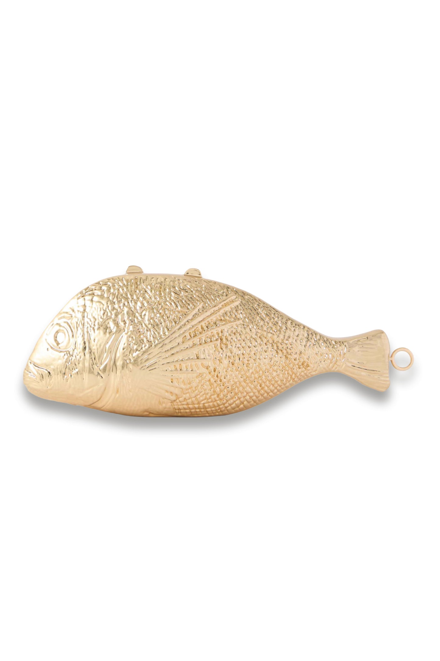 Splash Gold-tone Clutch