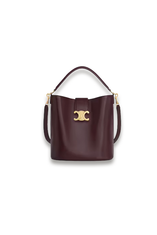 Medium Bucket Louise in Smooth Calfskin
