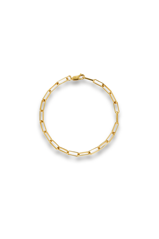 Classic Mini Paperclip Chain Bracelet
