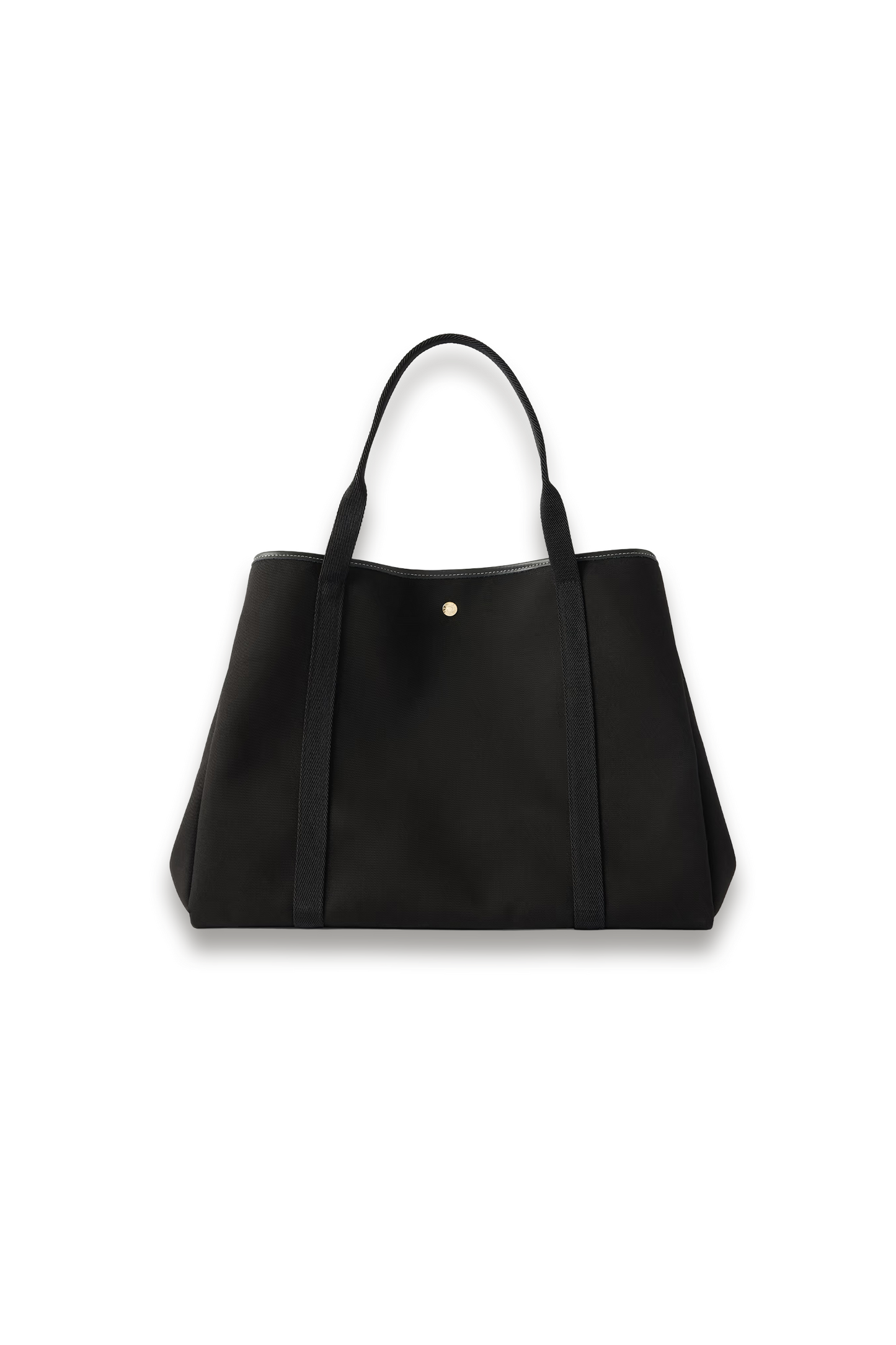 Traversée XL Webbing and Leather-trimmed Canvas Tote