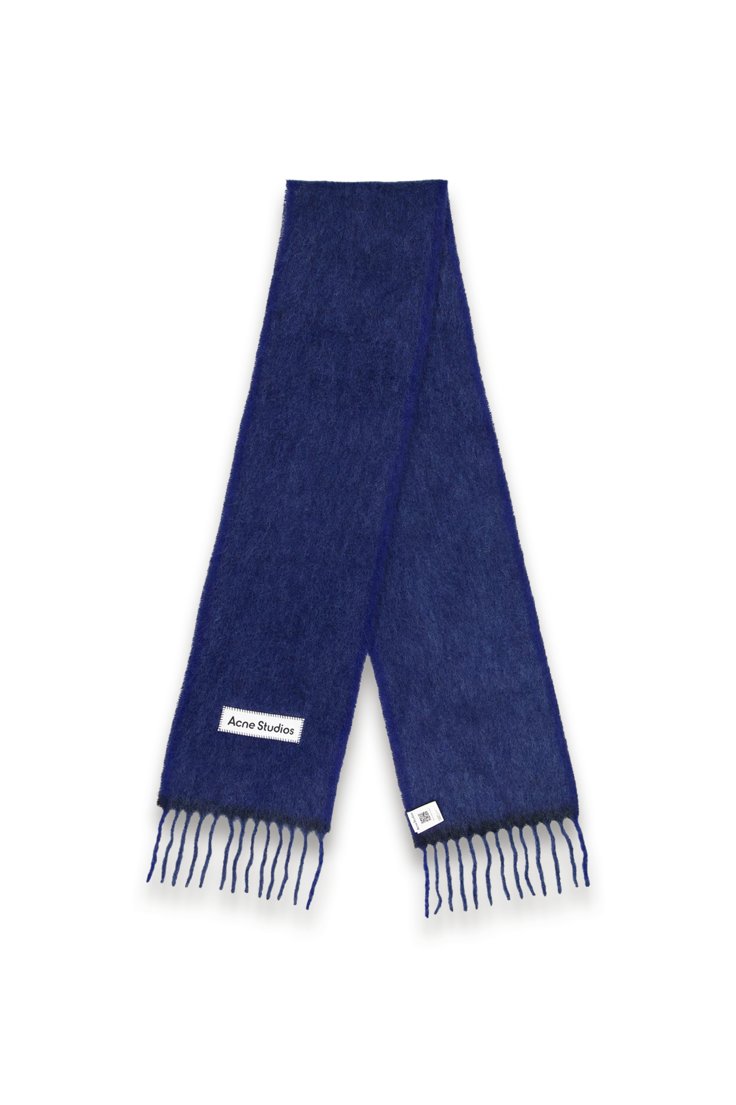 Logo Patch Knitted Scarf