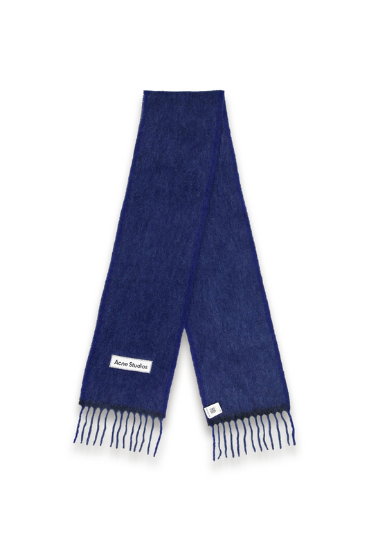 Logo Patch Knitted Scarf