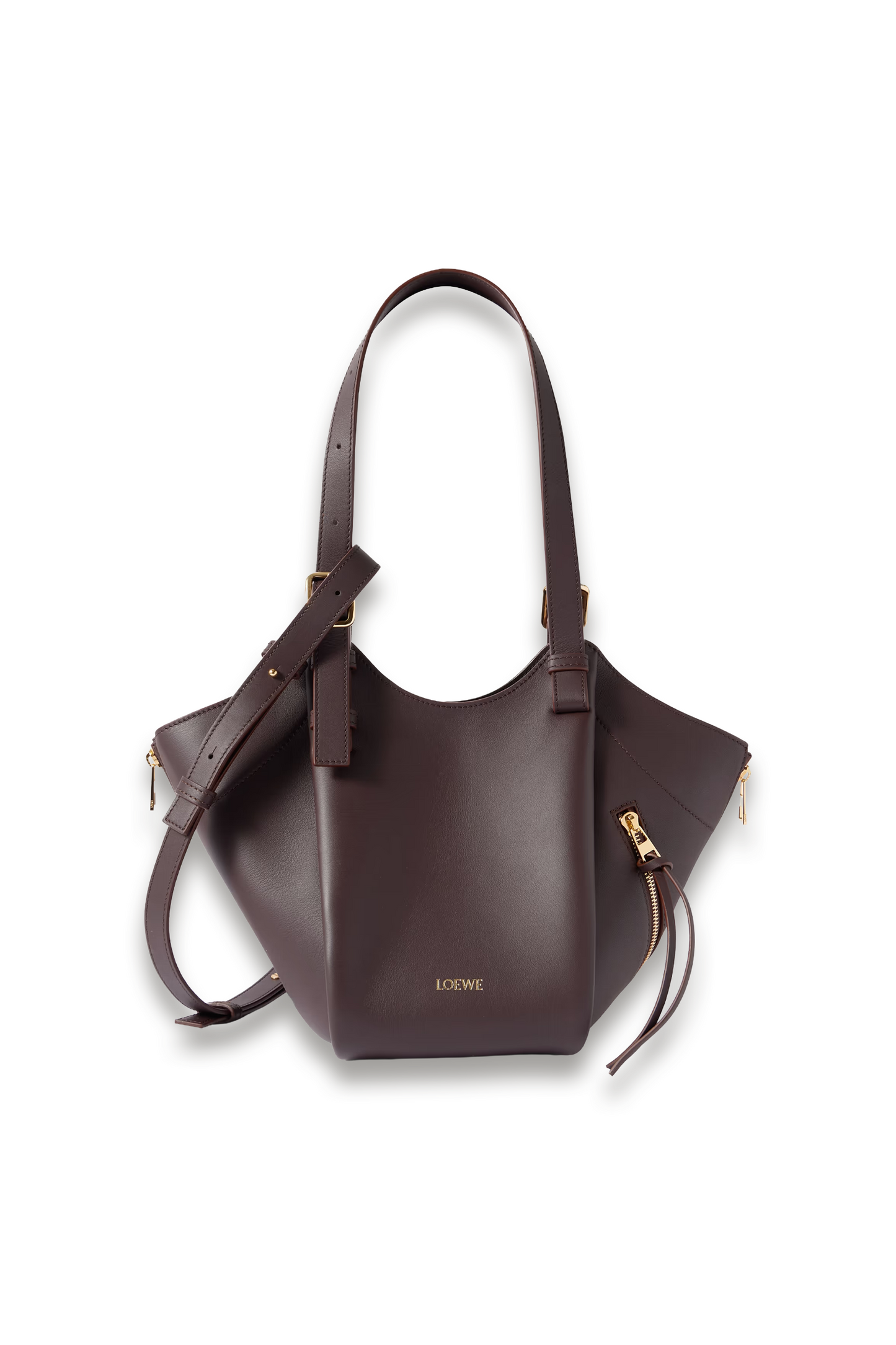 Hammock Flip Leather Tote