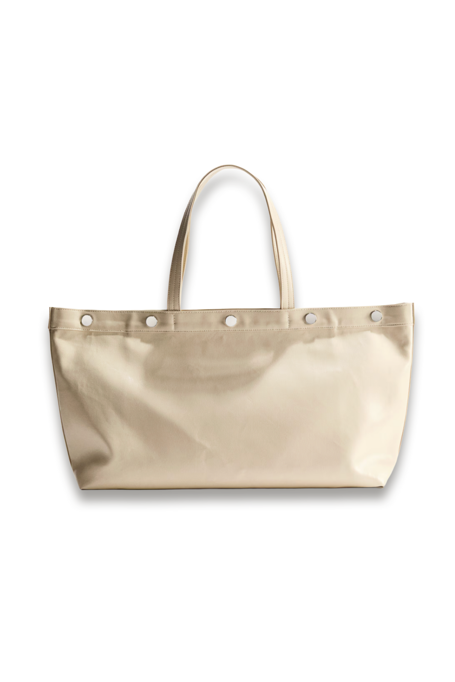 Coated Canvas Tote Bag