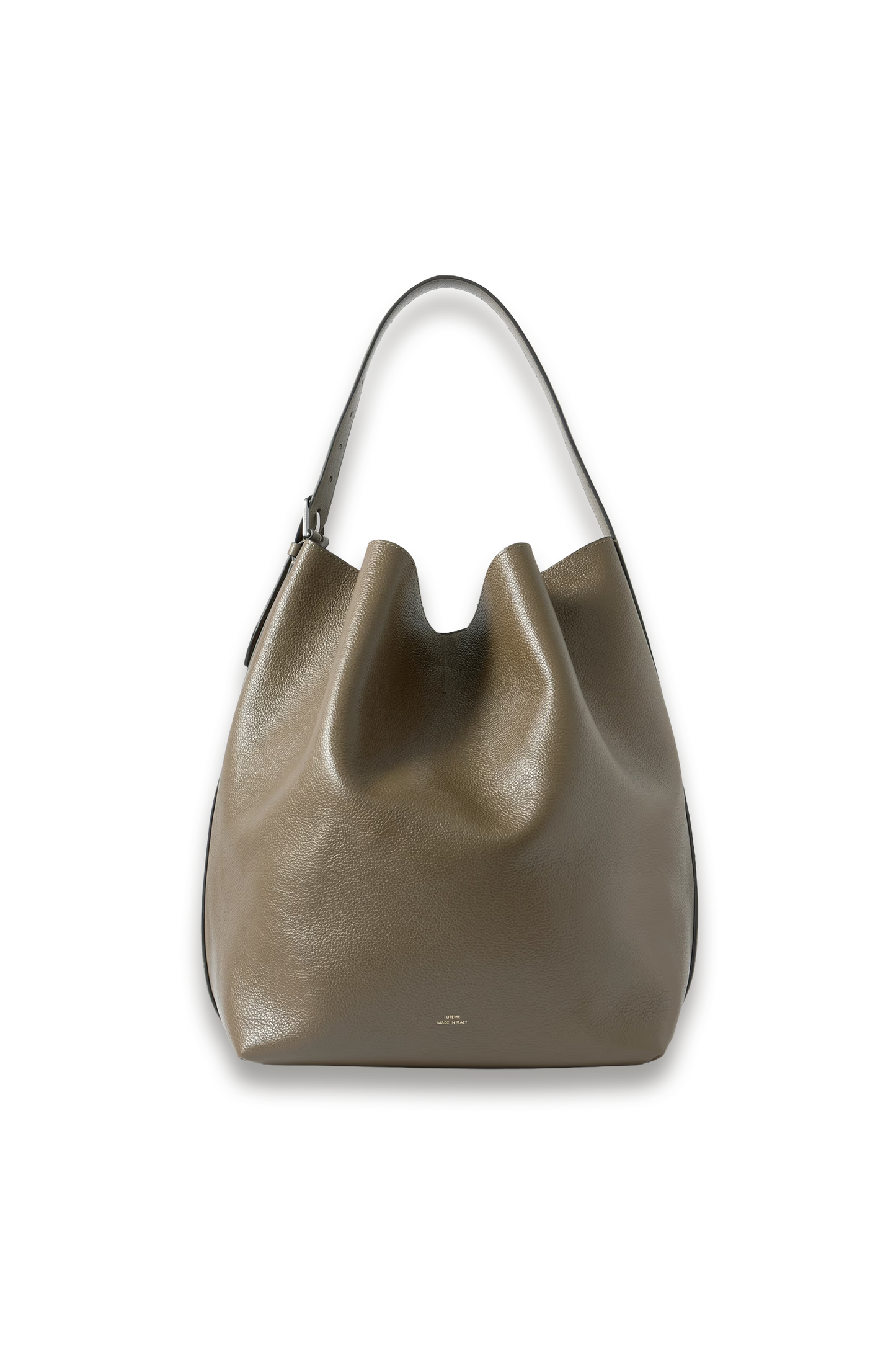 Textured-leather Tote
