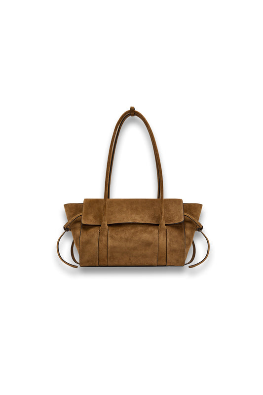 Small Soft Bayswater Suede Shoulder Bag