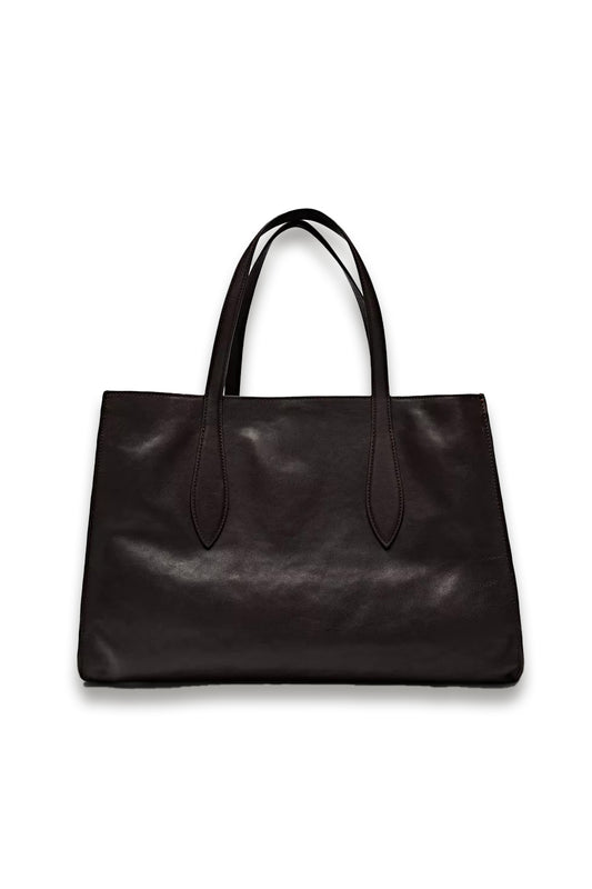 Nappa Leather Maxi Tote Bag