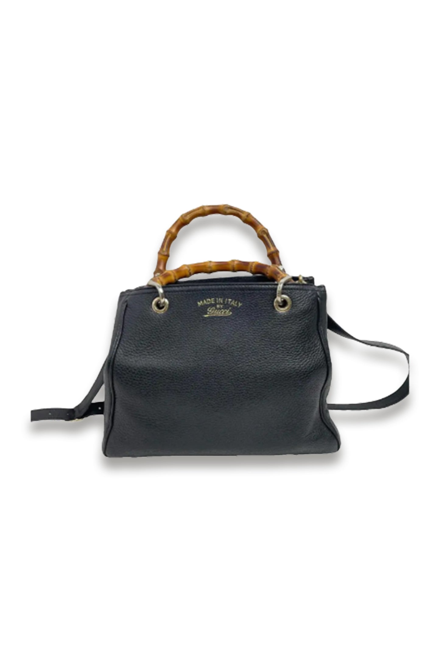 Bamboo Leather Handbag