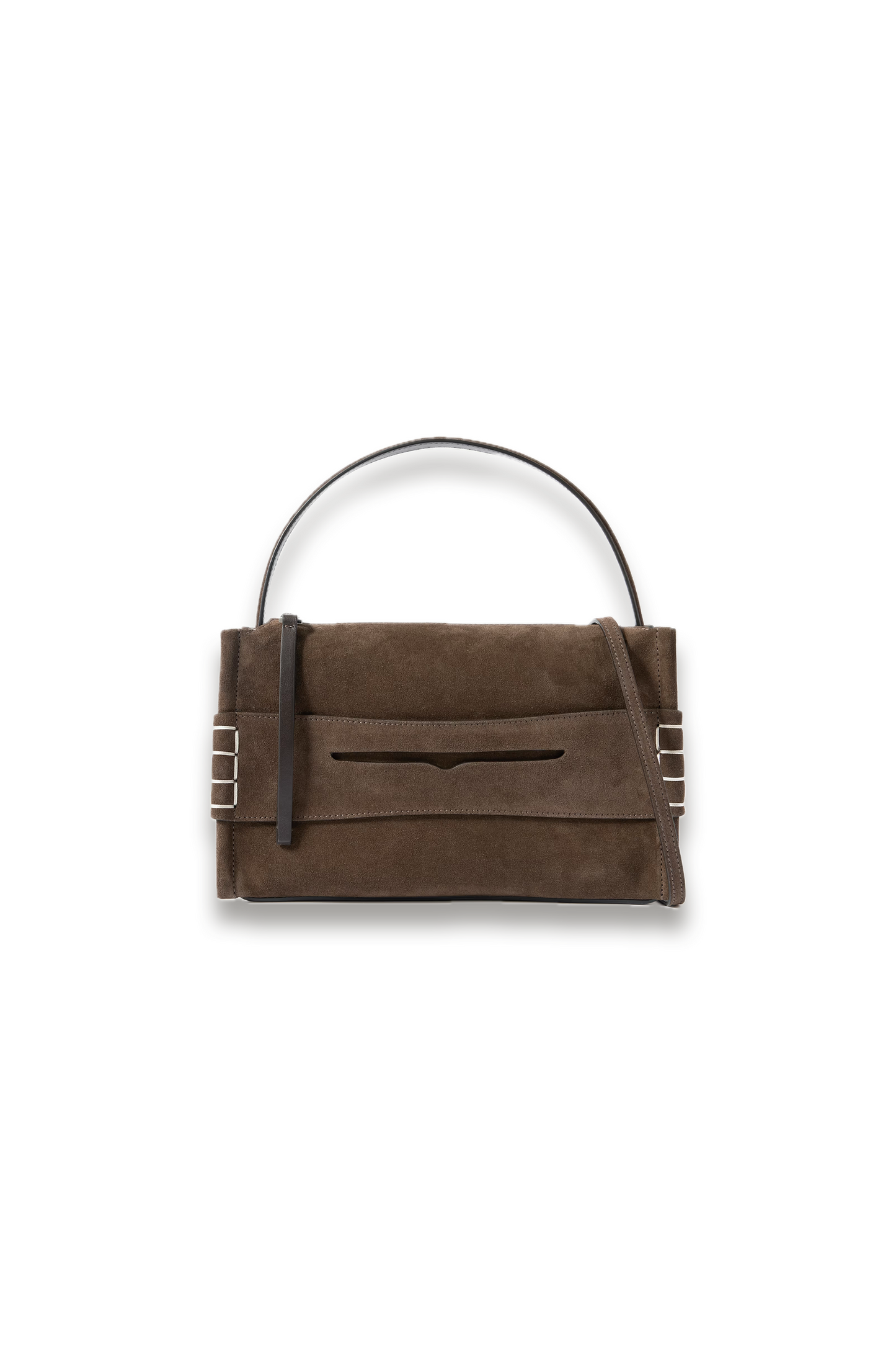 Loafer Suede Shoulder Bag