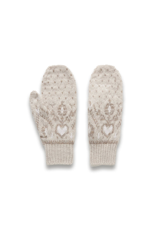 Christel Fair Isle cashmere mittens