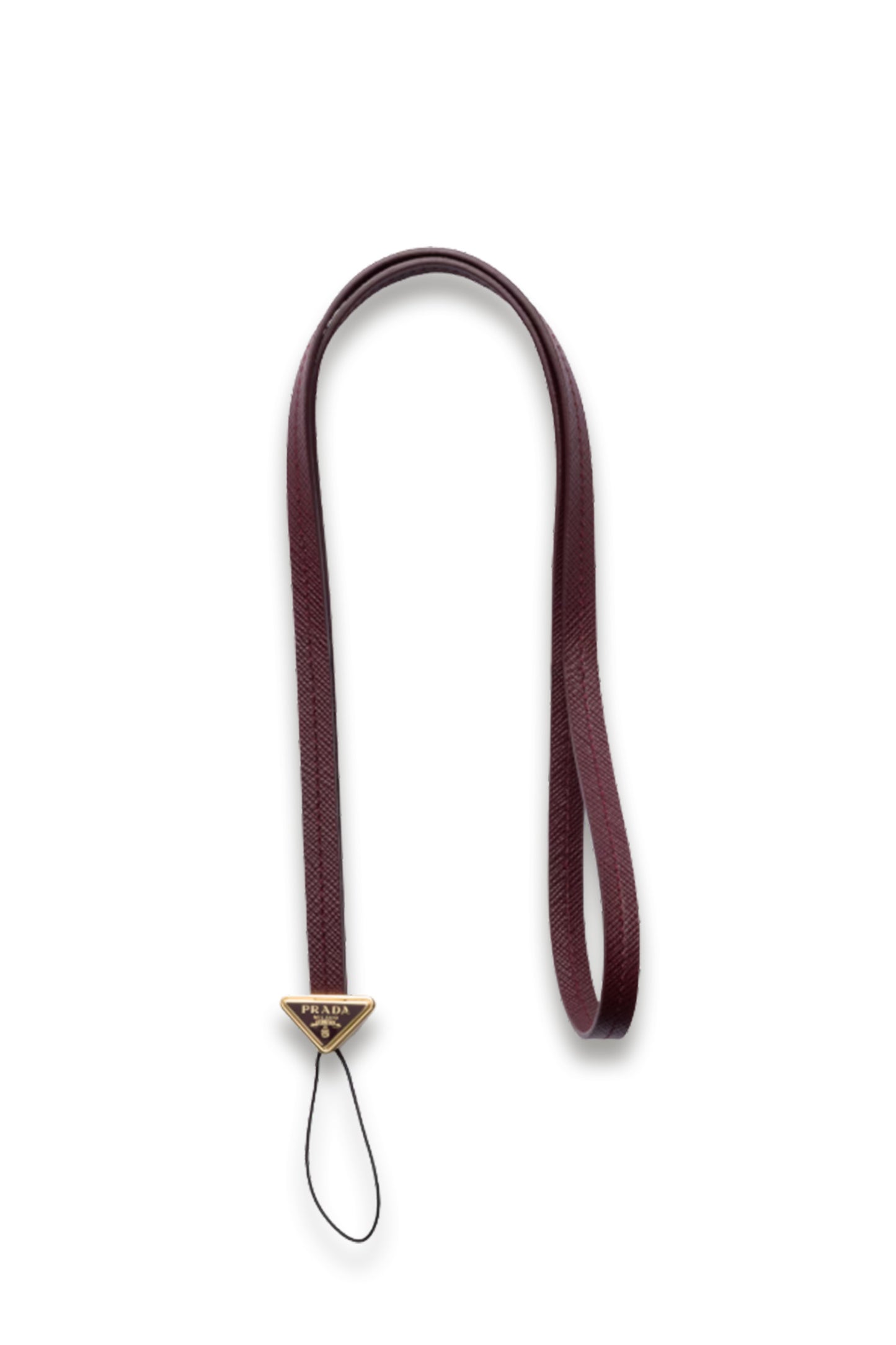 Saffiano Leather Phone Holder Strap