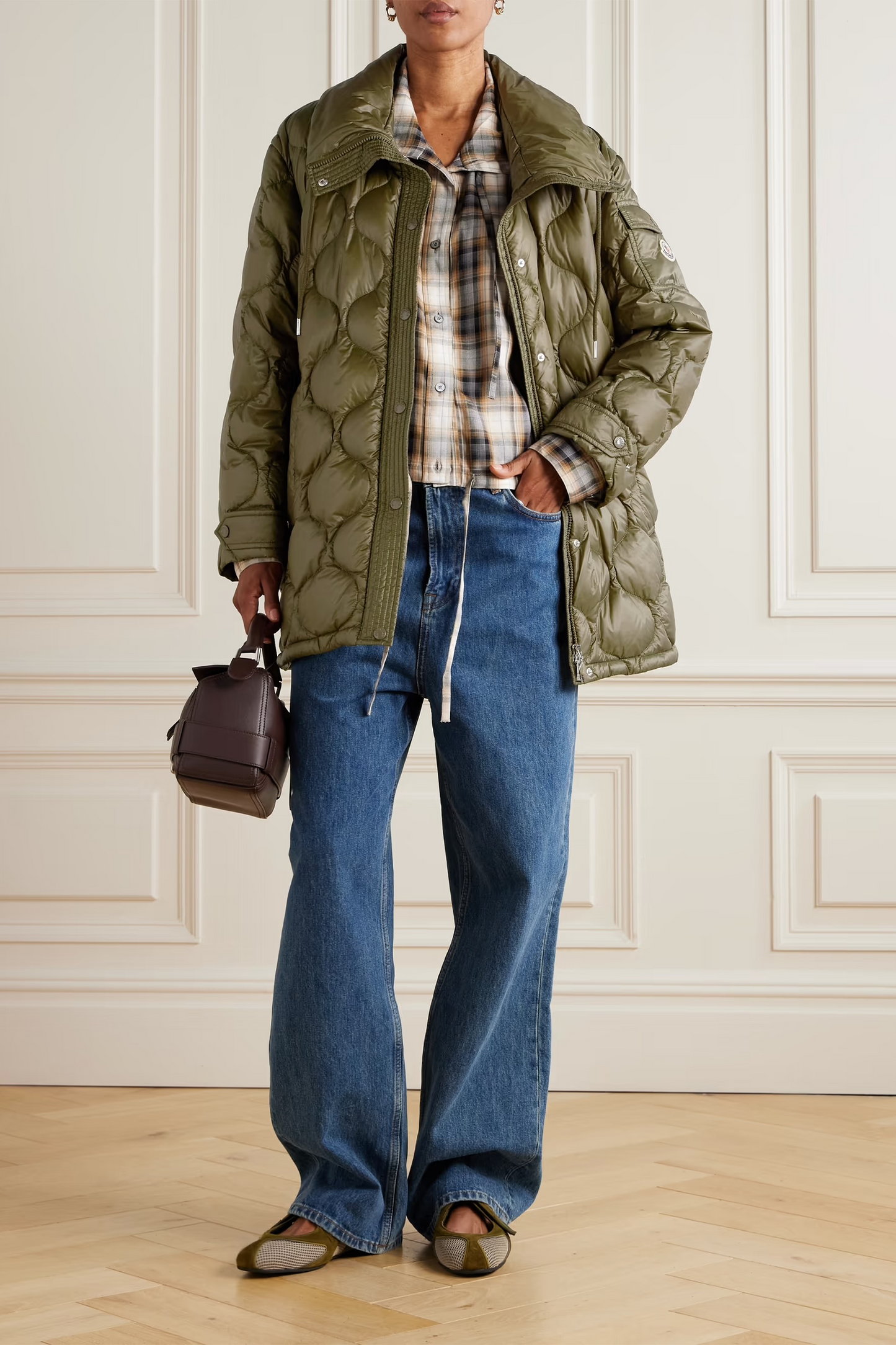 Lombi Quilted Micro-ripstop Down Parka