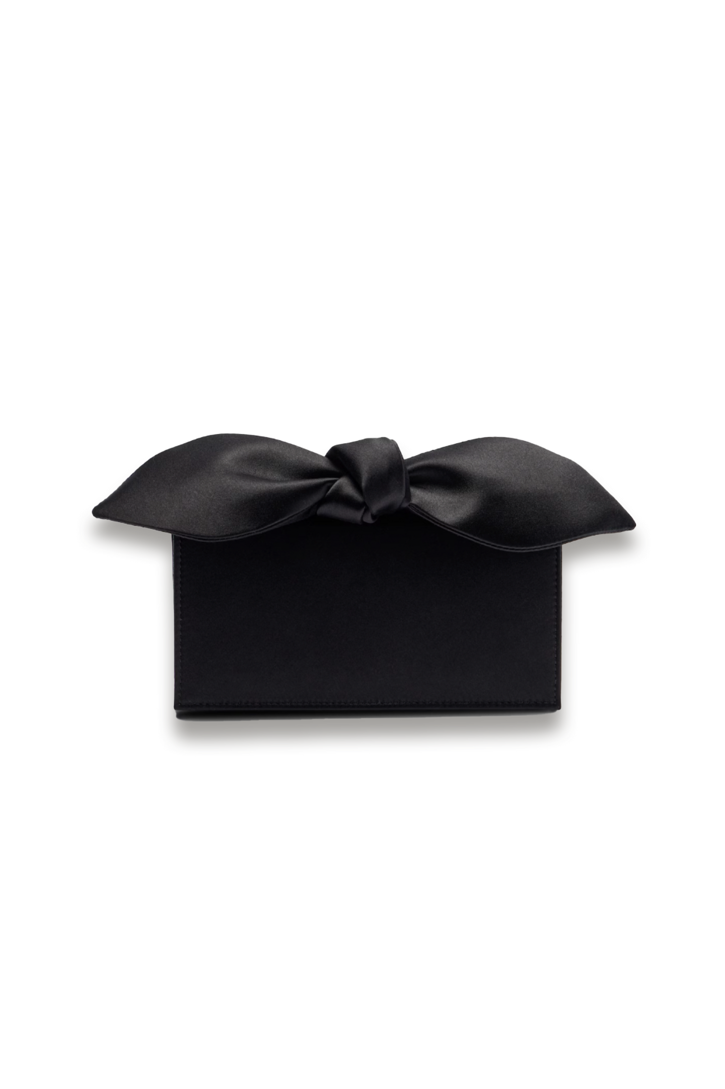 Bow Tie Mini Satin Clutch