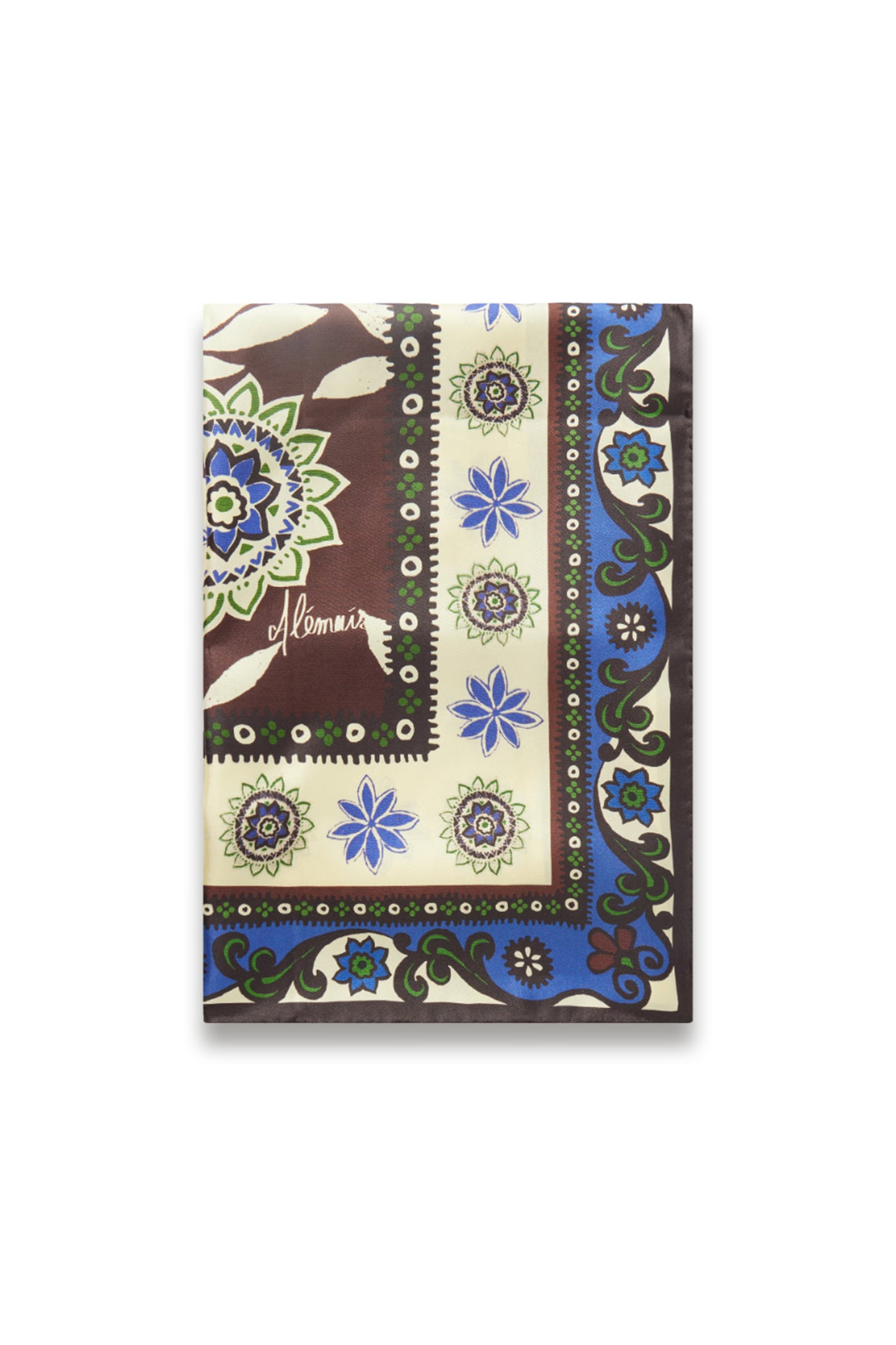 Jasper Printed Silk-twill Scarf