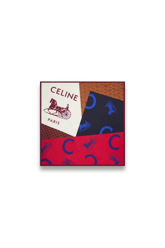 Square in Silk Twill