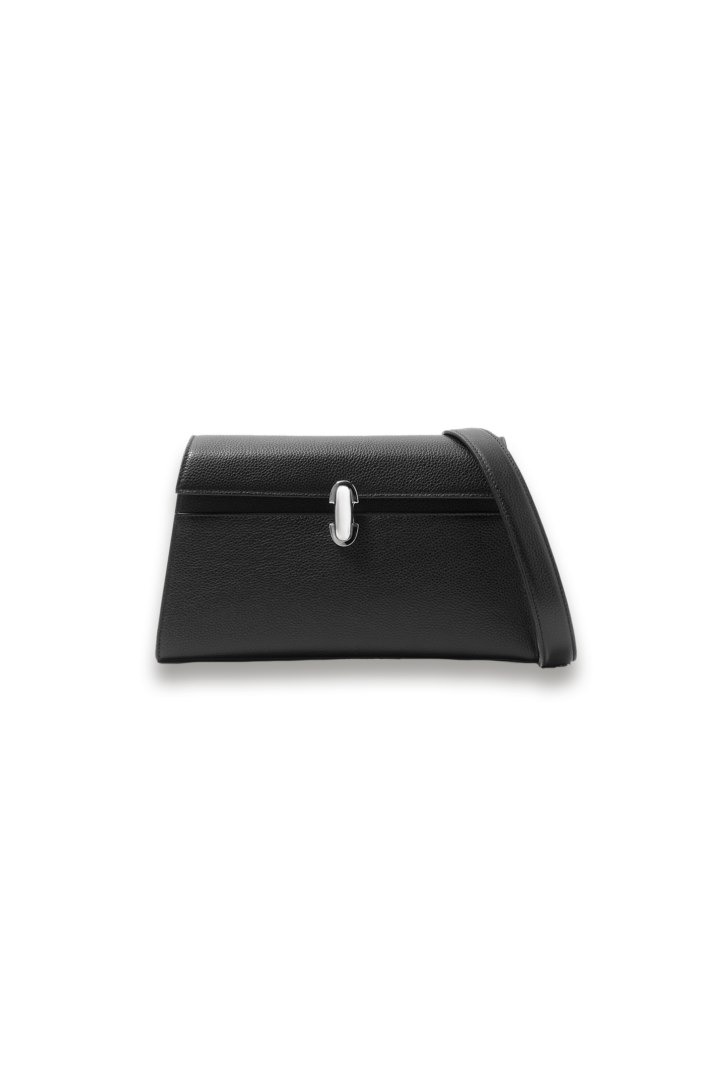 Symmetry Textured-leather Shoulder Bag