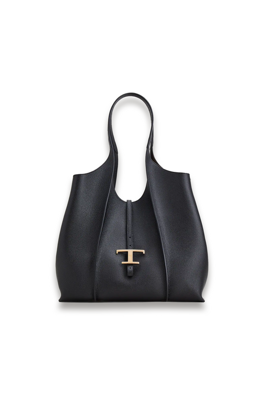 T Timeless Shopping Bag in Leather Medium