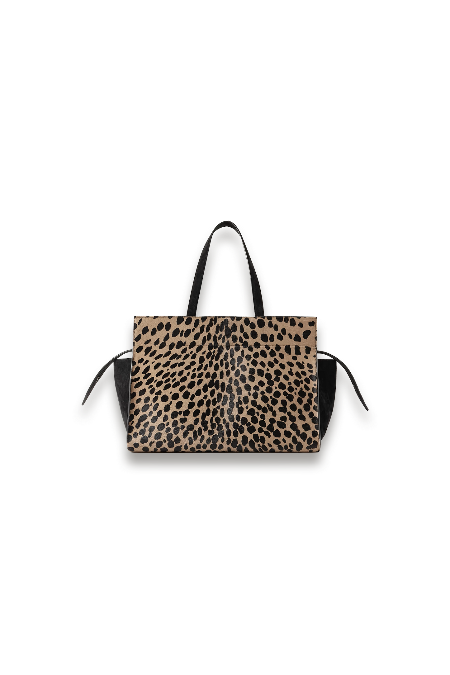 Crosby Leather-trimmed Leopard-print Calf Hair Tote