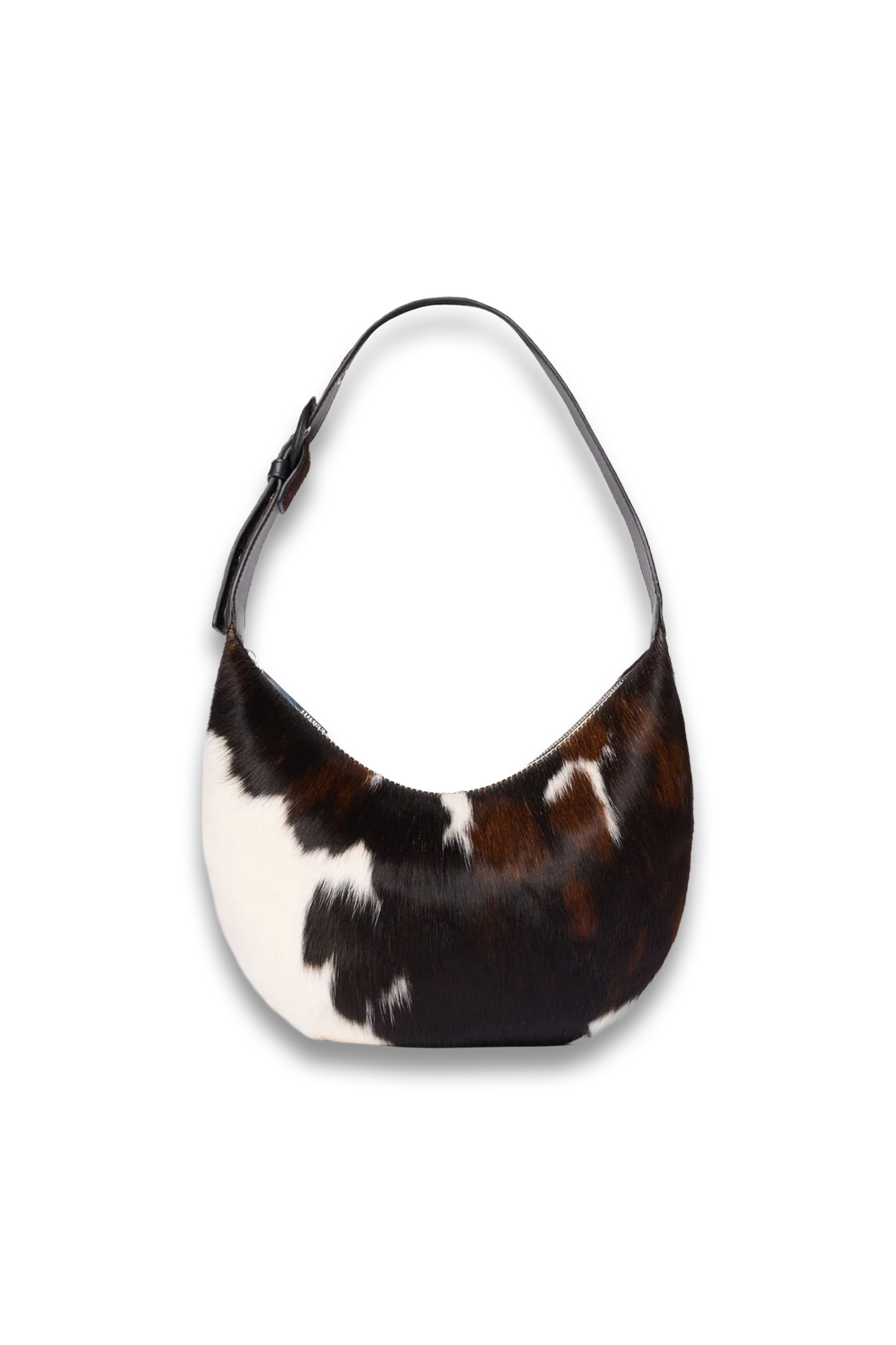 Multicolour Cow Print Hair-On Sia Bag