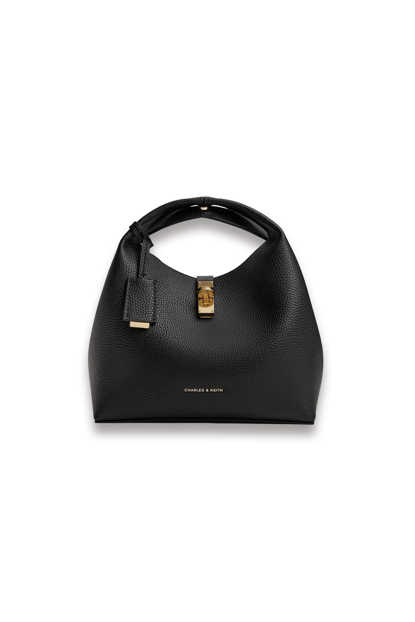 Chance Turn-Lock Bucket Bag