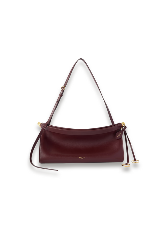 Click E/W Medium Leather Shoulder Bag