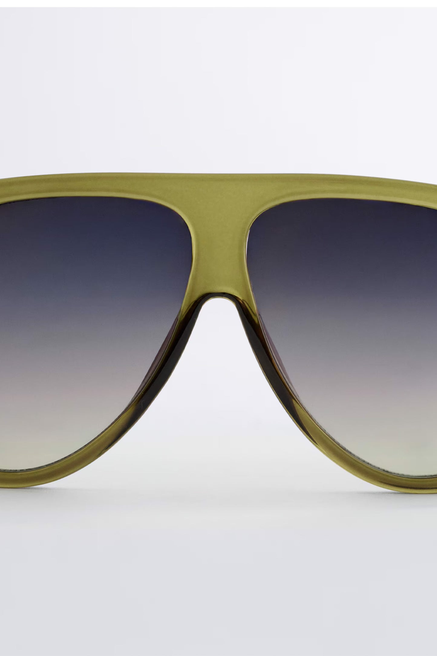 Oversize Aviator Sunglasses