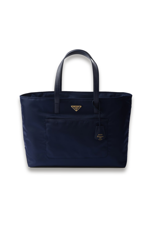 Re-Edition 1978 large Re-Nylon and Saffiano Leather Tote Bag