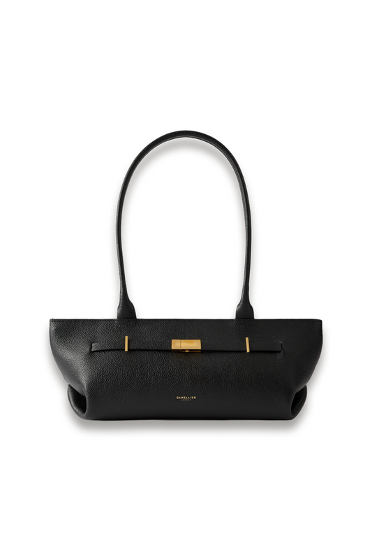 The New York Shoulder Textured-leather Bag