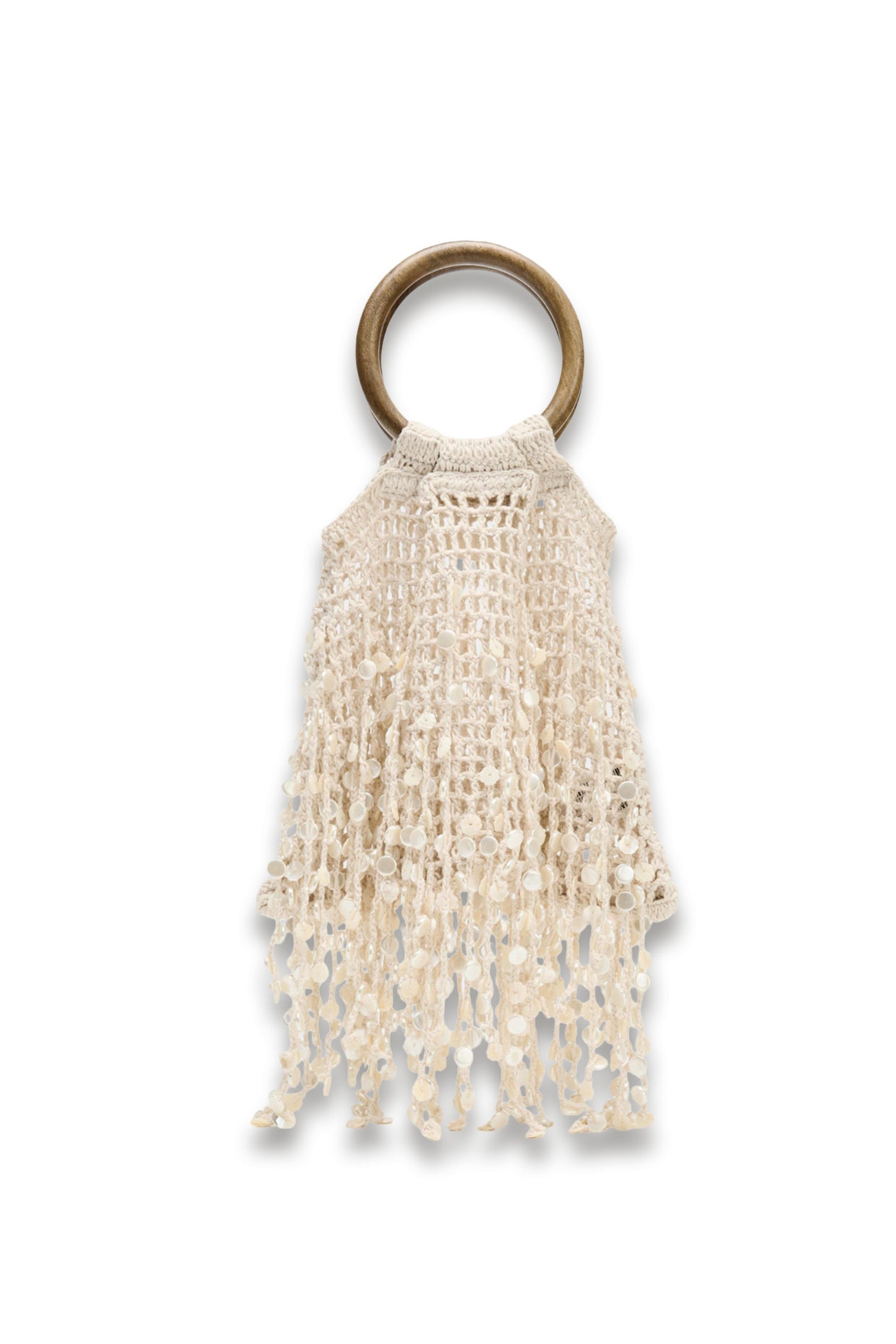 Beaded Bucket Bag