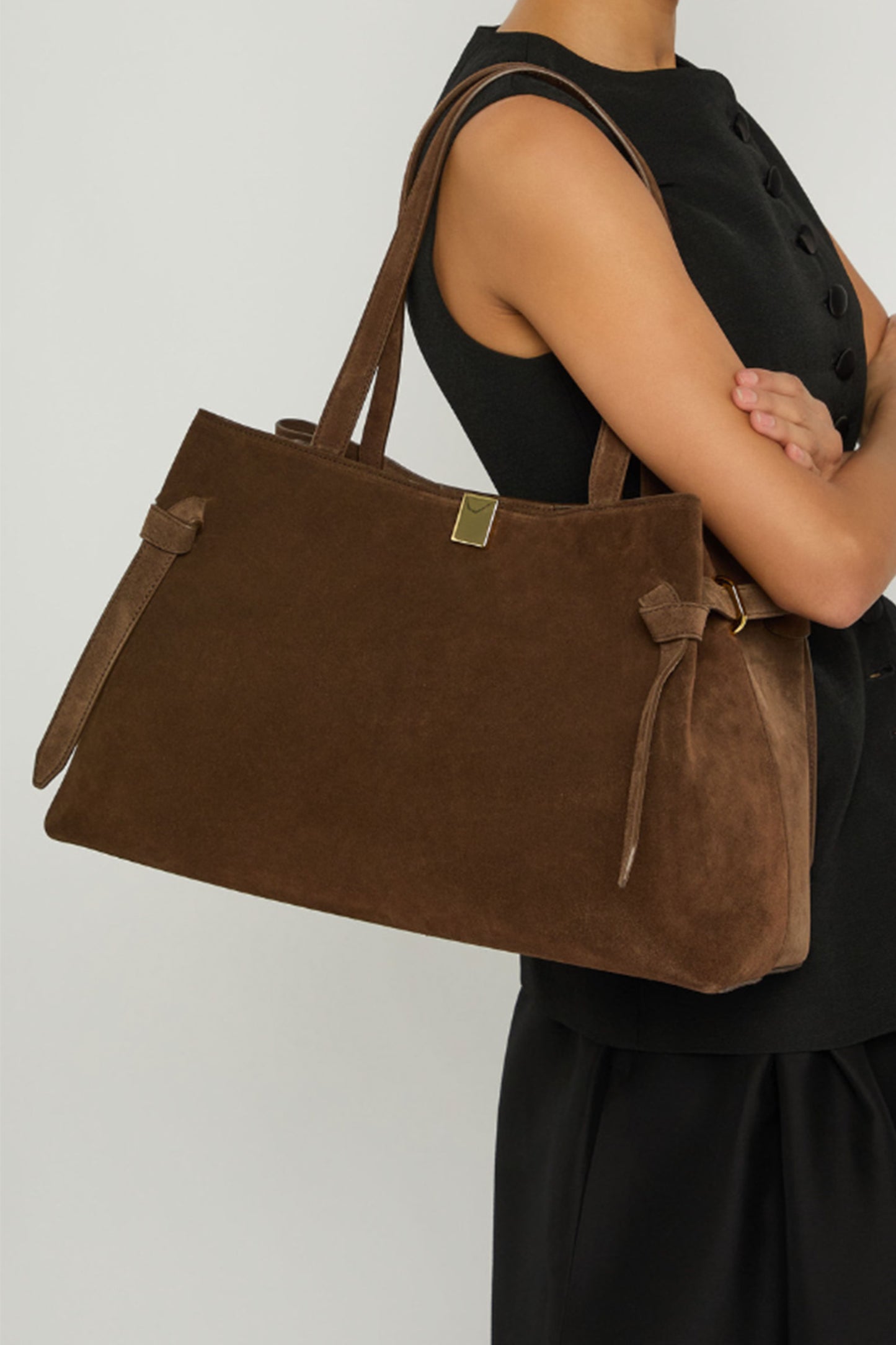 Gyoza Suede Tote Bag
