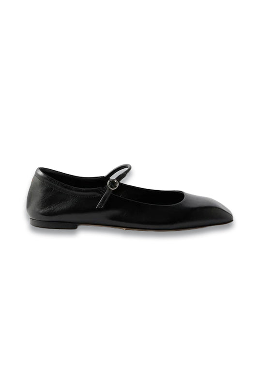 Uma Leather Mary Jane Flats