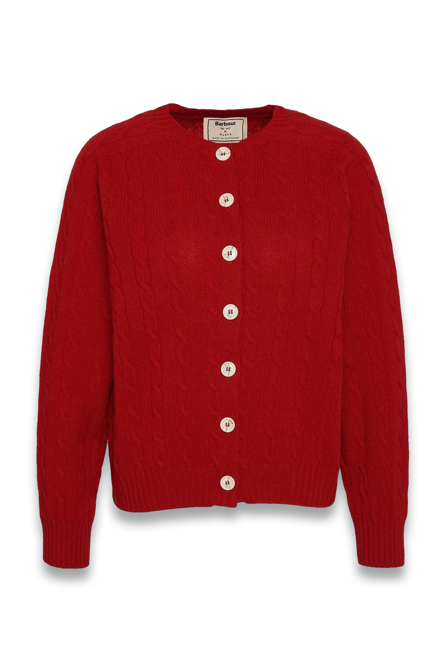 The Edit by Alexa Chung Gail Cable-Knit Cardigan