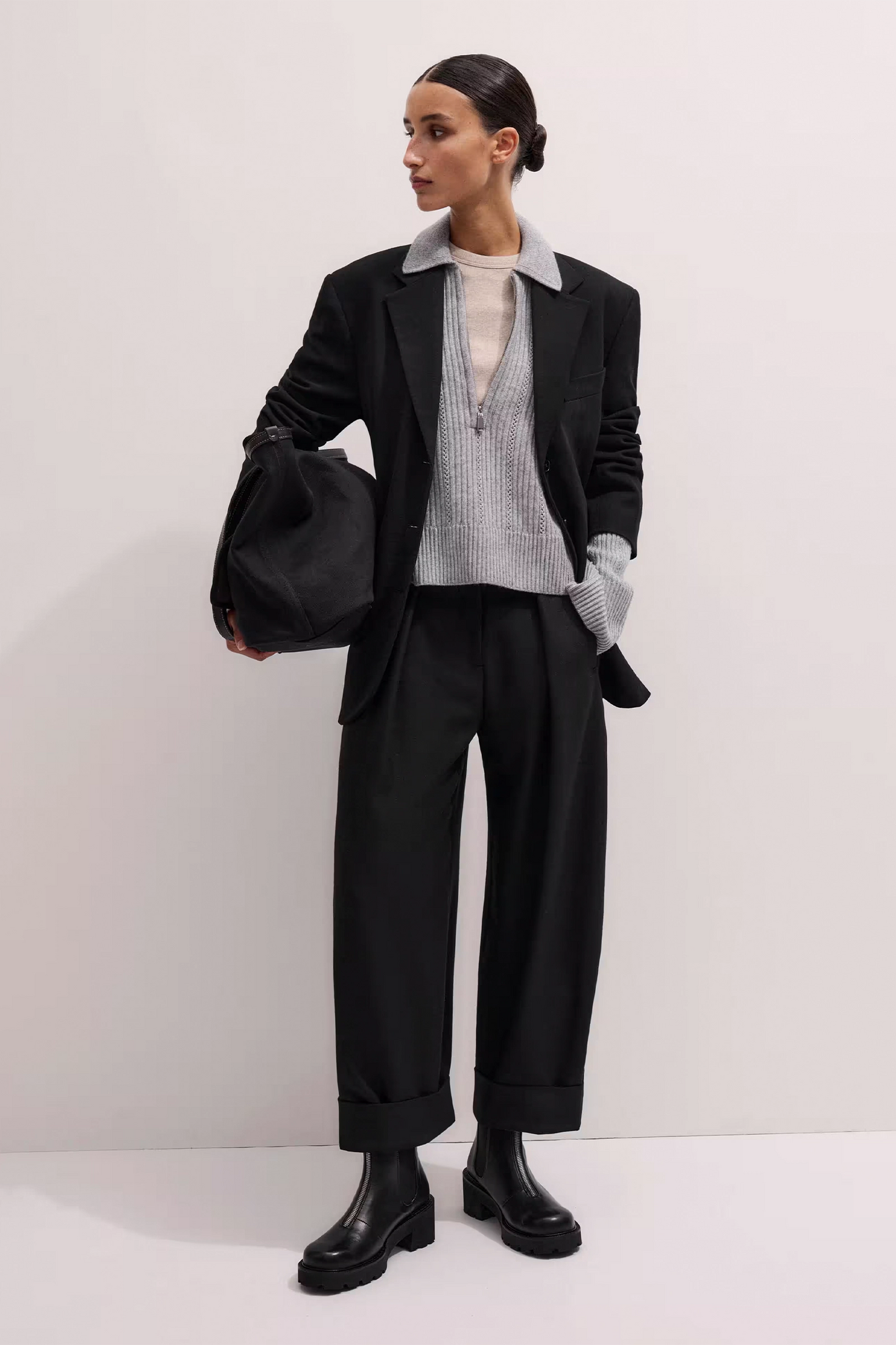 Barrel Leg Trouser