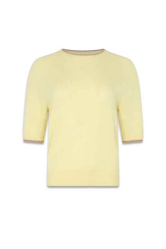 Cashmere Linen Crew Knit