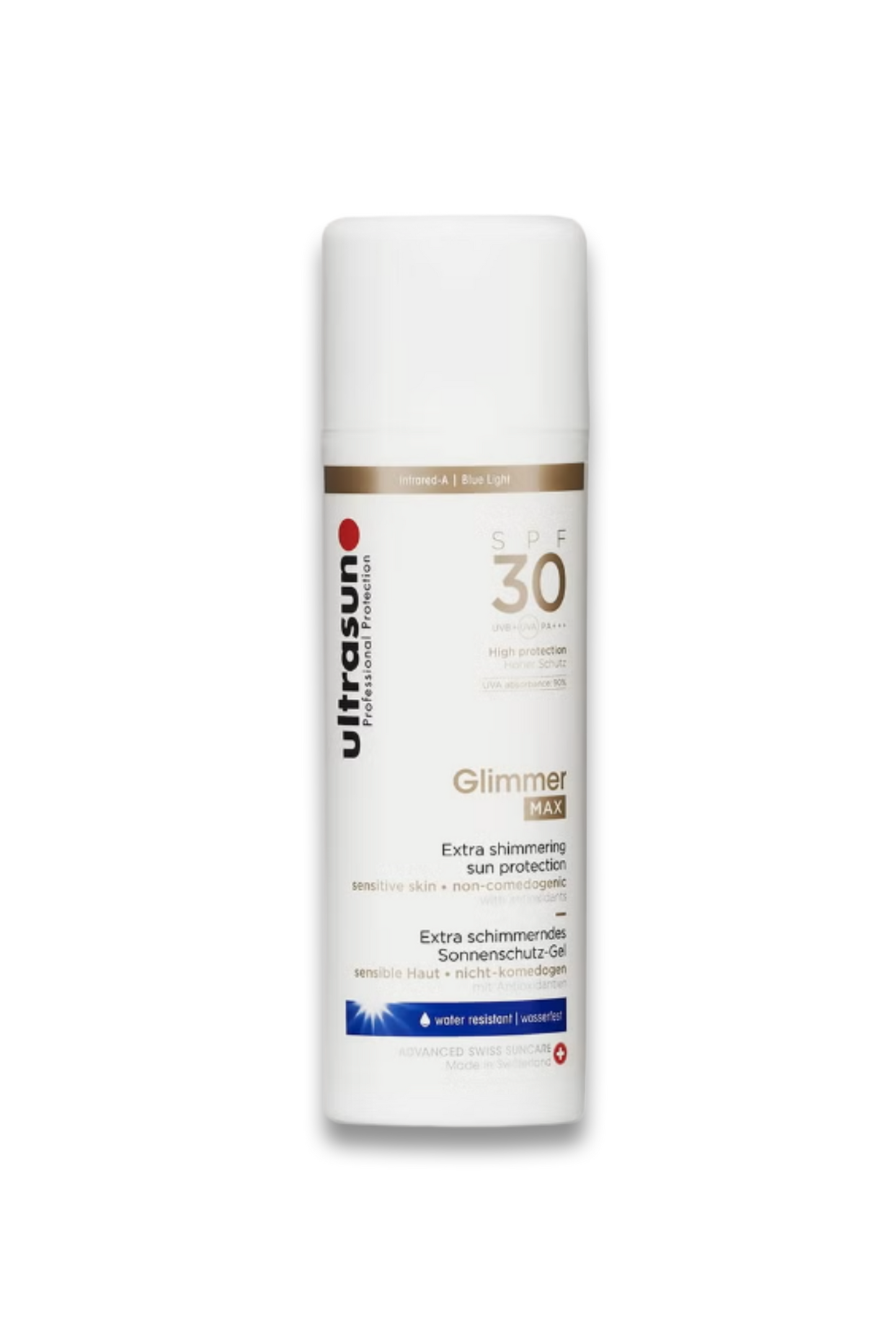 Ultrasun SPF30 Glimmer Max 150ml