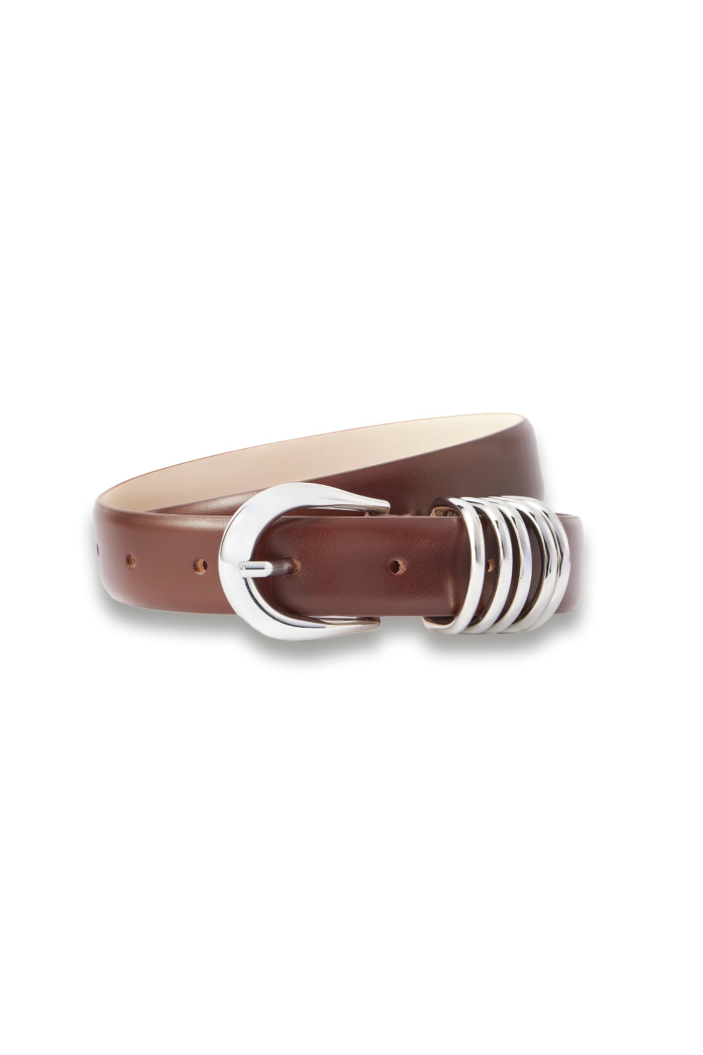 Hollyhock Leather Belt
