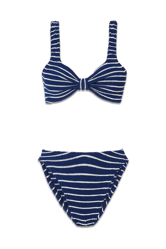 Bonnie Striped Seersucker Bikini