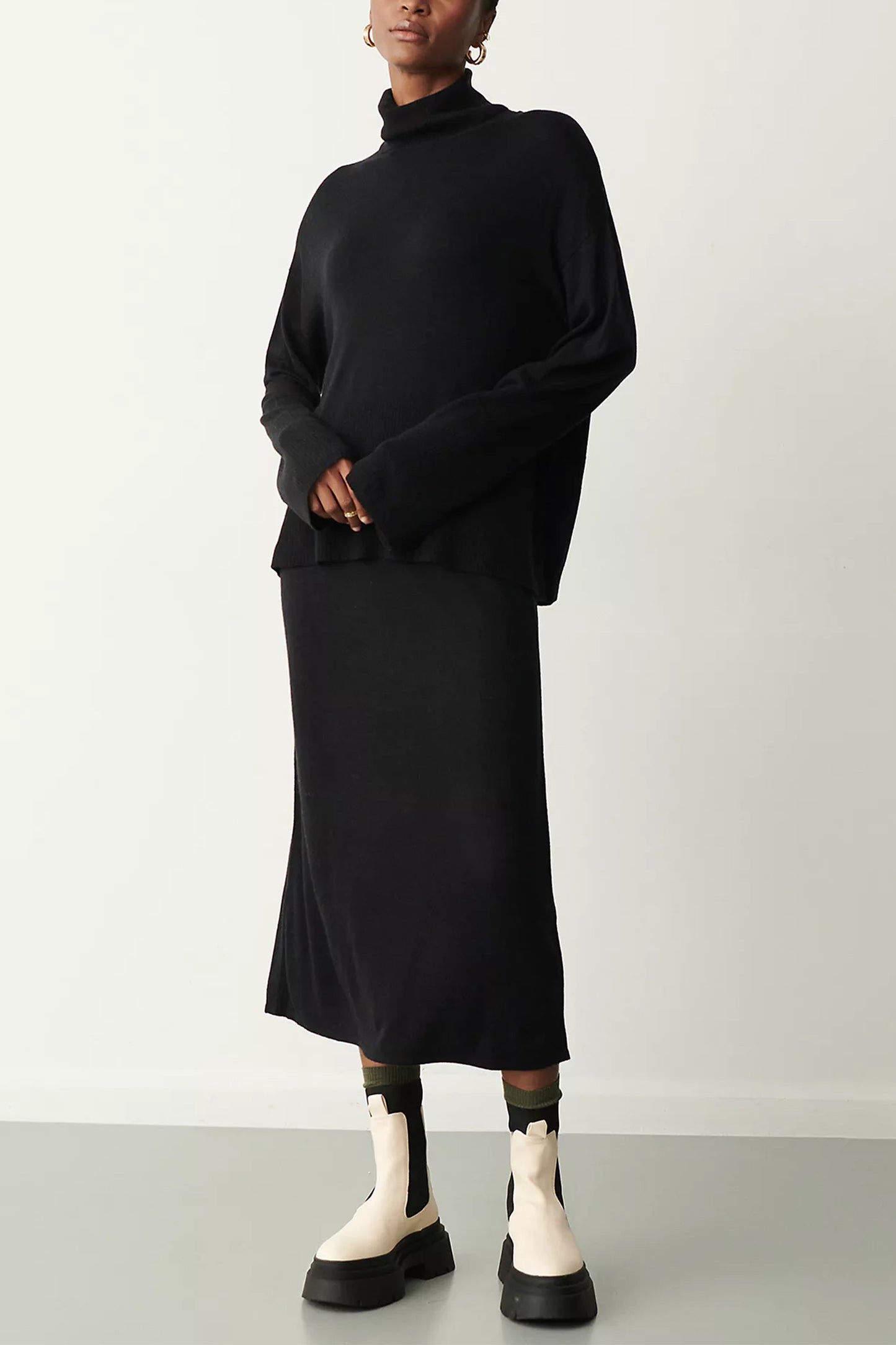 Finery Thea Knitted Midi Skirt and Jumper