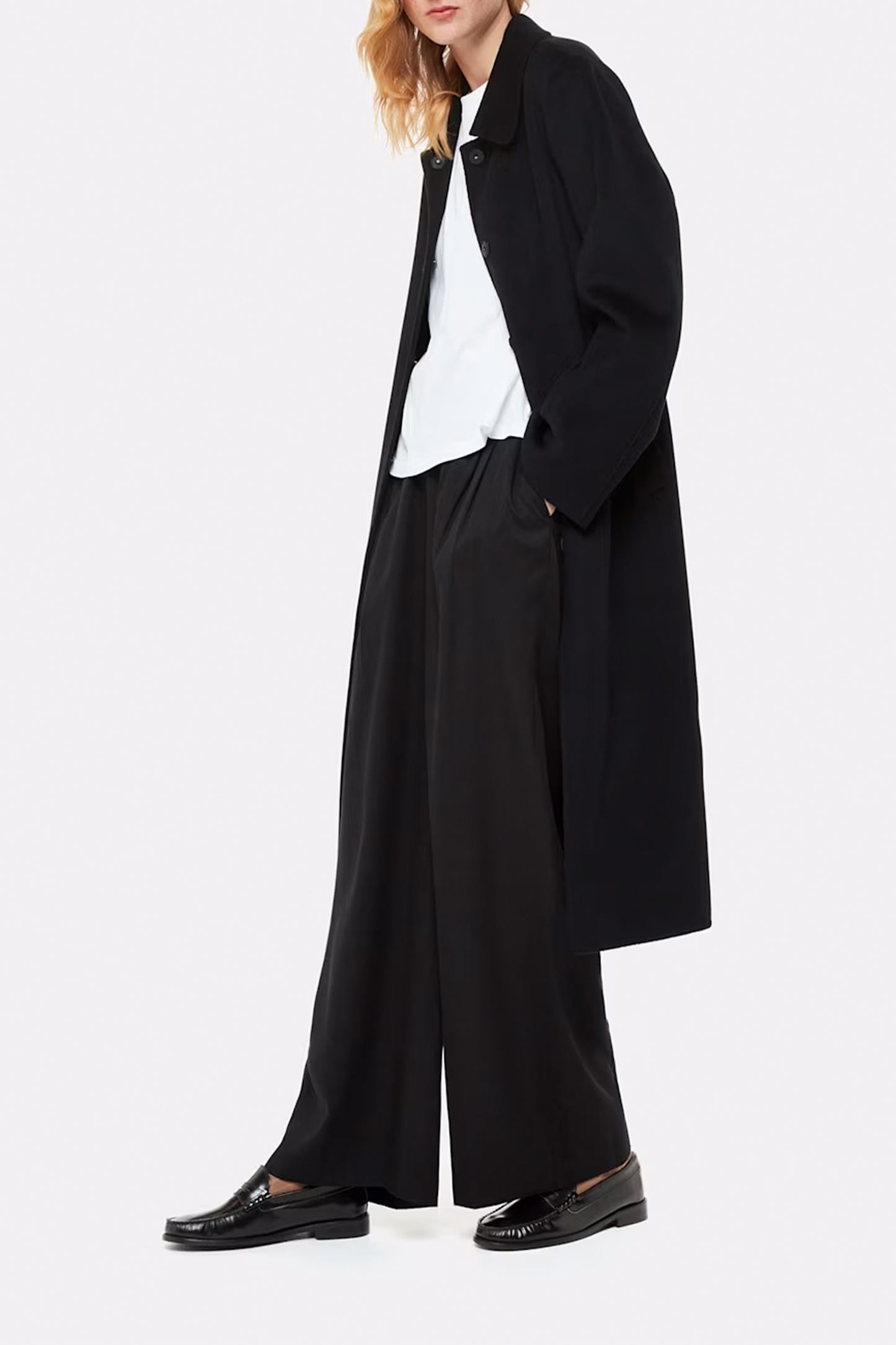 Black Manny Slim Loafer